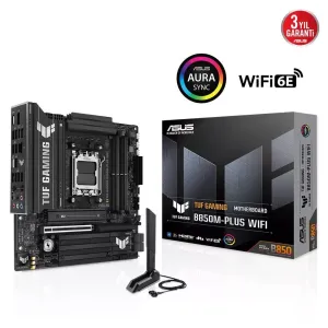 ASUS TUF GAMING B850M-PLUS WIF-7 DDR5 HDMI DP PCIE 5.0 AM5 mATX