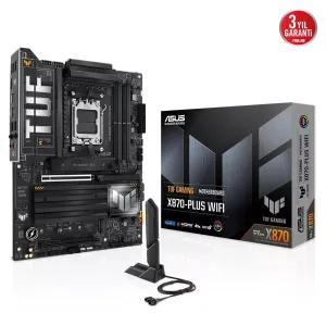ASUS TUF GAMING X870-PLUS WIFI-7 DDR5 HDMI DP PCIE 5.0 AM5 ATX